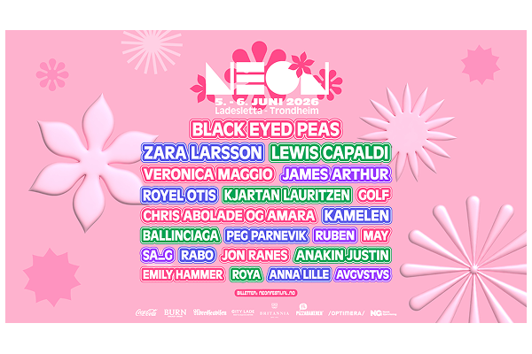 NEON reklameplakat